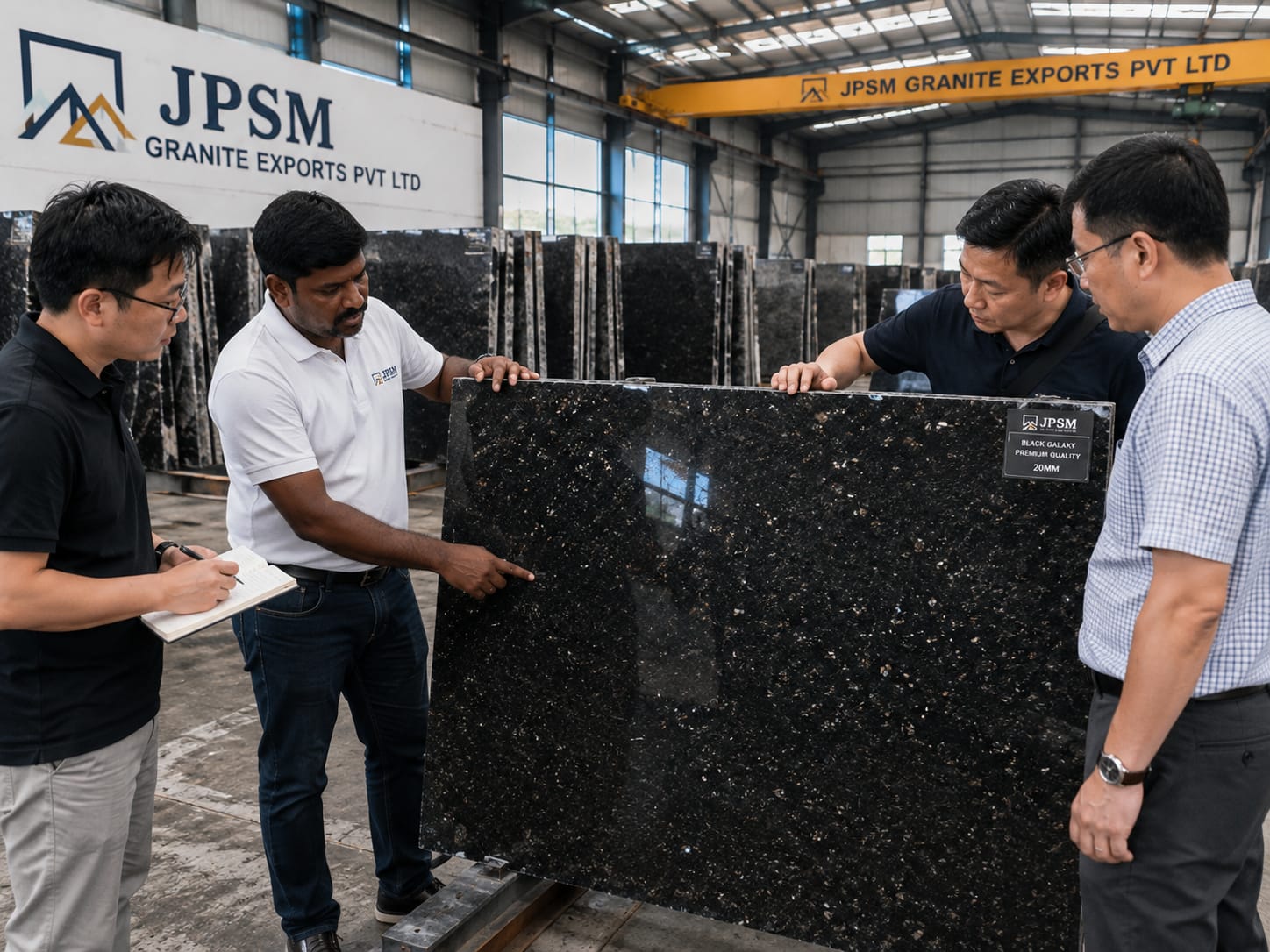 Quality checking with clients — final inspection